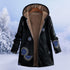 BLUMENGEMUSTERTE DAMEN WINTERJACKE | WARM UND STYLISCH